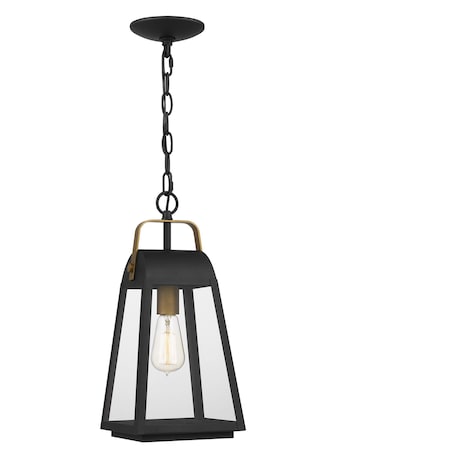 Quoizel O'Leary 1-Light Earth Black Mini Pendant OLY1508EK